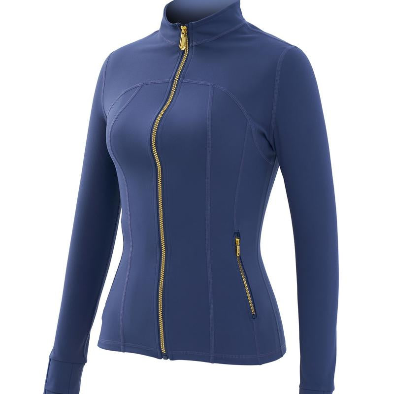 🔥LAST DAY SALE 50% OFF -Golden Zipper ✨ Gardenia Fragrance 🌼 Soft Brushed Women’s Tracksuit Set